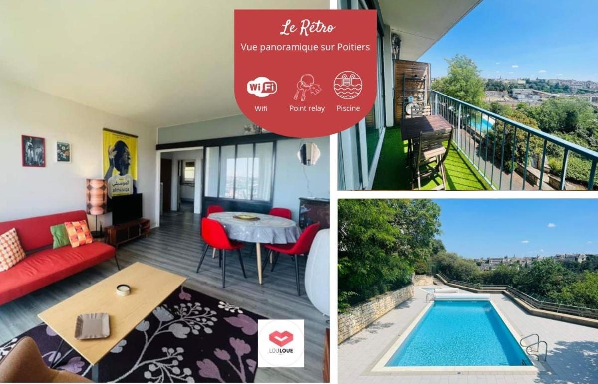 Le Retro - Splendide Appartement Poitiers Kültér fotó